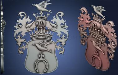 3D model coat of arms 22 (STL)